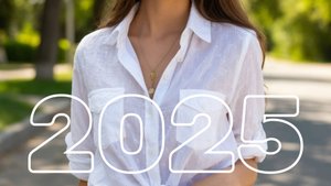 Лето 2025 с белой рубашкой#стиль #мода #образы #белаярубашка #блузка