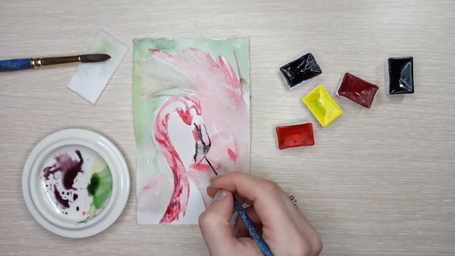 Мне не избавиться от навязчивого мотива, передаю эстафету: Розовый фламинго — дитя заката