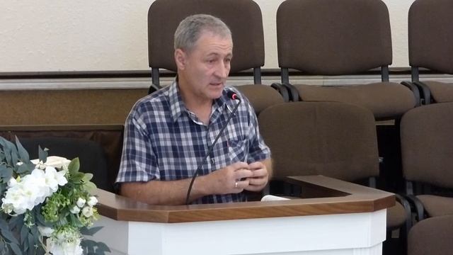 тема  Внимательность к словам Божьим  25.05.2025