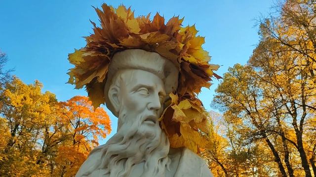 Осеннее золото Летнего сада. Санкт-Петербург, 20.10.2024 г.