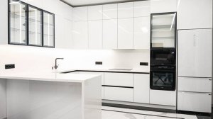 Кухня Белый глянец