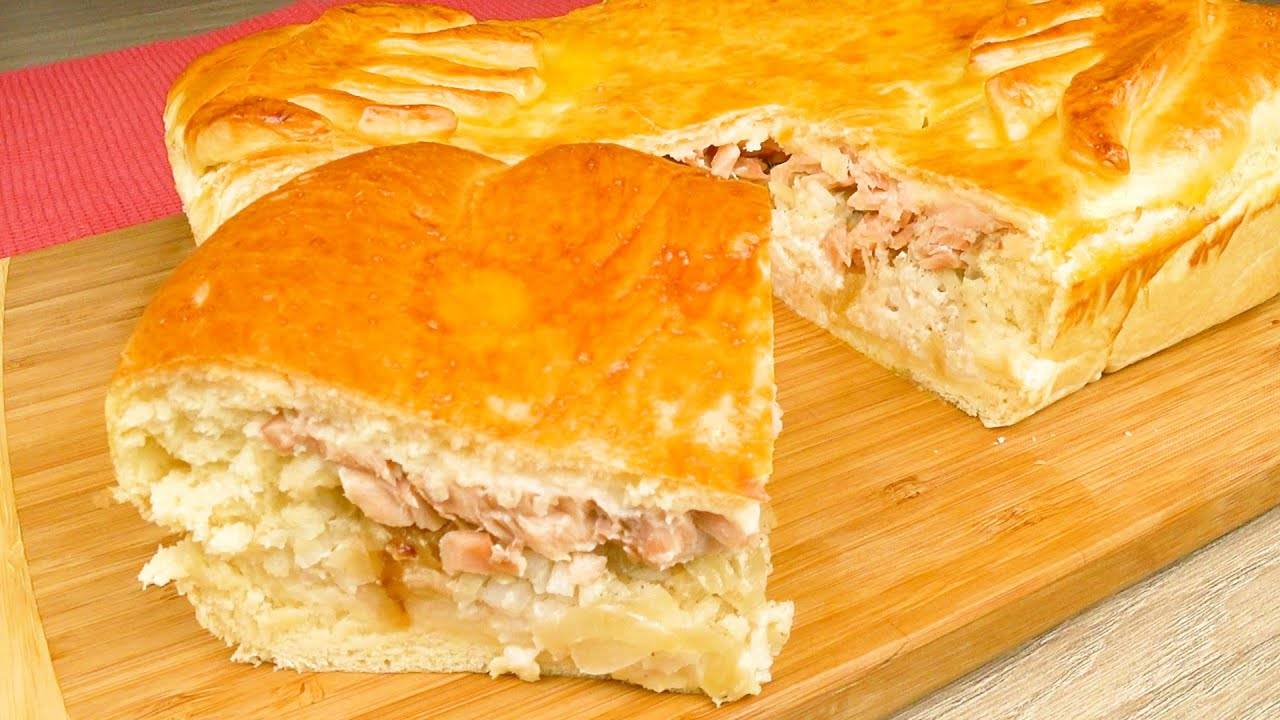 Рыбный пирог из дрожжевого теста. Старинный семейный рецепт
