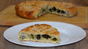 Слоёный пирог "Улитка" со щавелем. Готовим с Оксаной Валерьевной.