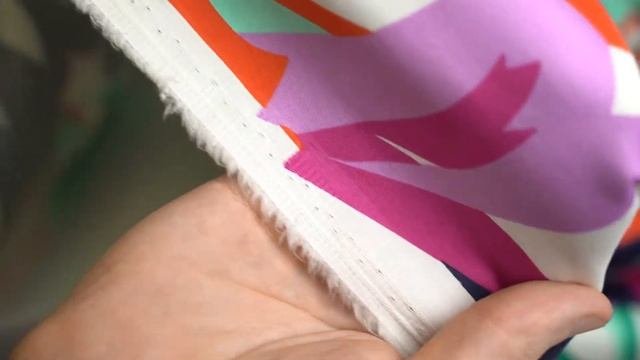 Ткань плательная принт 98% хлопок, 2% эластан Италия