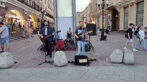 Пикник - Там на самом краю земли - #песню спел на улице А