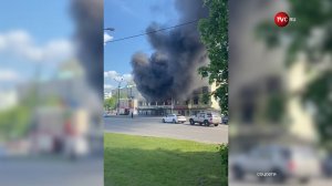 В подмосковном Королёве загорелся торговый центр / События на ТВЦ