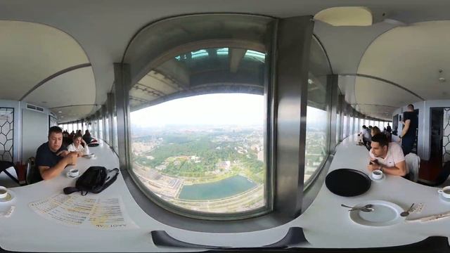 Останкинская башня 360 - Таймлапс смотреть онлайн