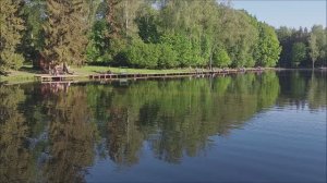 Утренний обзор с Верхнего пруда. Клёвое место лосиный остров