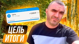 Цель... итоги... оно того не стоило! Яндекс доставка.