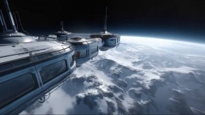 Vanguard Station - Dark Ambient Space Music - Space Travel Ambience