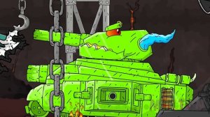 Уничтожение Советского Мега Танка - Мультики про танки