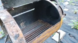 МАНГАЛ С КРЫШКОЙ, сварил просто бомба