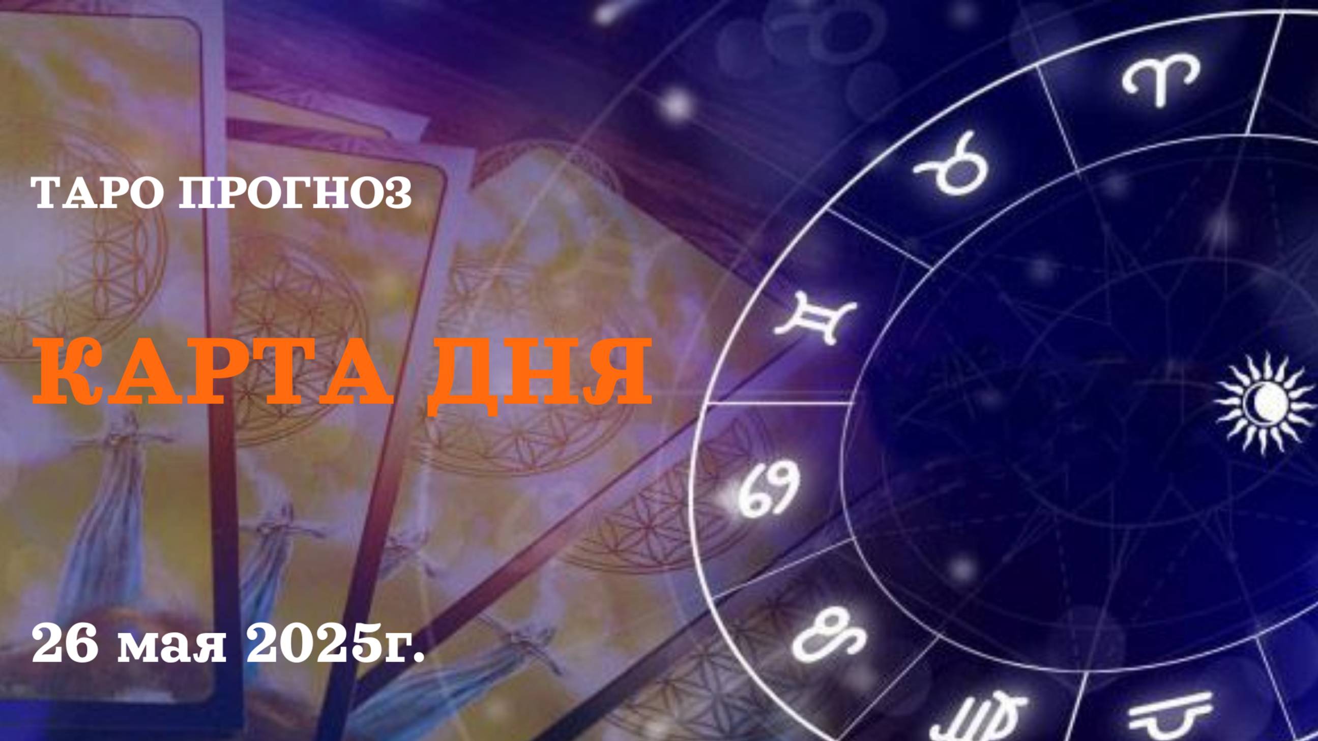 КАРТА ДНЯ 🔴 События дня 26 май 2025
