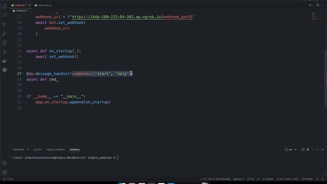 Разбираем Вебхуки в Aiogram Полное Руководство Webhooks Aiogram - Урок 4