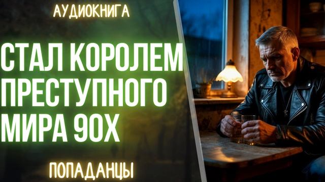 АУДИОКНИГА | ПОПАДАНЕЦ: КОРОЛЬ ПРЕСТУПНОГО МИРА 90Х смотреть онлайн