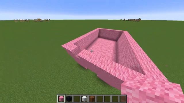 Строим свинью в Майнкрафте смотреть онлайн