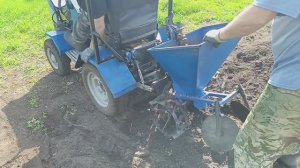 Посадка картофеля