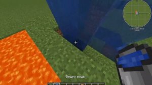 Как сделать портал из озера лавы? (спидран фишки)