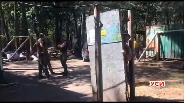 Управление торговли сносит пейнтбольный клуб в лесопарке Аэропортовский