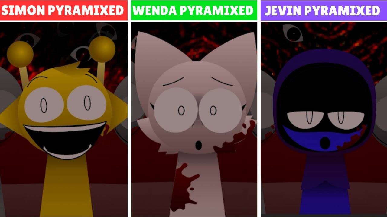 INCREDIBOX SPRUNKI 😄 | WENDA TREATMENT PYRAMIXED 🎤 | ЭПИЧНЫЙ ЗВУК! 🔥🎶