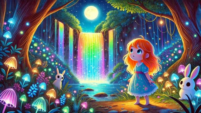 🟢 Луна и тайный водопад 🎵