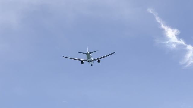 Самолёт взлетает. Пхукет, Таиланд 2025/ Plane taking off. Mai Khao Beach, Phuket, Thailand 2025 (1)