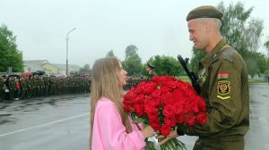 Военная присяга:  Прекрасная традиция.