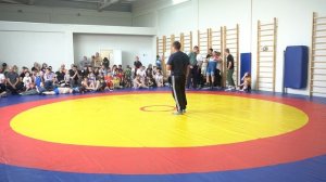 Упорный поединок тяжеловесов! 85 кг. Ищенко Денис (Новокубанск)-Эссоме Тимотэ (Новокубанский)