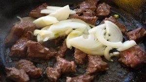 Говядина с сыром