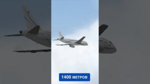 Отказ автоматики и ручное управление  последние минуты SSJ 100