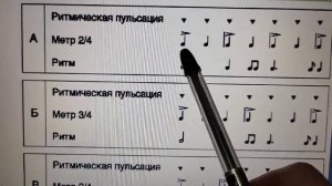 Сольфеджио 1 класс. Пульс. Метр. Ритм.