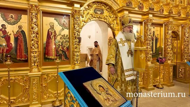 Проповедь митрополита Каширского Феогноста в Новодев смотреть онлайн