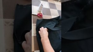 Шьем юбку ч.9 Пришиваем пояс. Маленький нюанс. Галина Коломейко #galinakolomejko