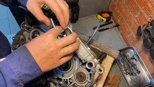 Как полностью разобрать двигатель ZS 182 MN / ZS 177 MM. K2R 300 EFE