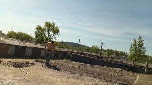 Ремонт кровли гаража. Начало.