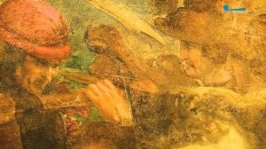 Детали. Выставка «Новые загадки картин Леонардо да Винчи» в Государственном Эрмитаже.