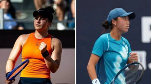 19.05.2025. Яо Синьсинь - Бьянка Андрееску. WTA Roland Garros. Xinxin Yao - Bianca Andreescu
