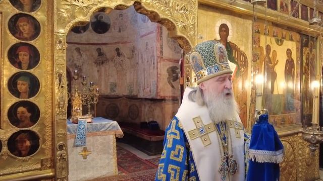 Проповедь митрополита Каширского Феогноста в Благове смотреть онлайн