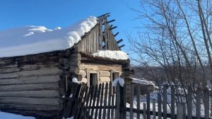 Село Тюнгур летом vs зимой. Катунь. Республика Алтай. Уй