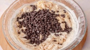 Американское печенье с кусочками шоколада