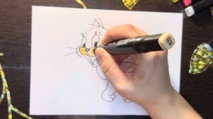 Как нарисовать мышку Джерри | How to draw Jerry the mouse