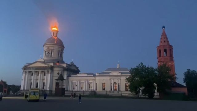 ‼️🇷🇺☦️Враг атаковал Никольский собор в Тульской области