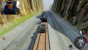 ПЕТРОВИЧ СЪЕХАЛ С ГОРЫ СМЕРТИ БЕЗ ТОРМОЗОВ! (BEAMNG.DRIVE)
