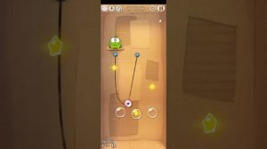 Cut The Rope картонная коробка на 3 звезды.