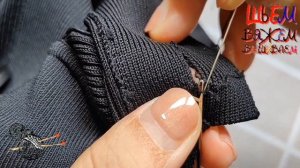 Как отремонтировать отверстие для пуговицы