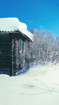 Покинутый старинный двухэтажный дом. Вятка. #shorts #заброшенныедеревни