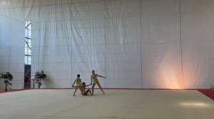 ТР 1 юношеский, Рыбальченко Юлианна - Костерина Мария - Дзотова Каталея, Комбинированное упражнение