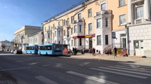 Прогулка Тверь [4K] HDR / 20 марта  2025 / 7°C Россия