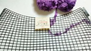 Сумочка на пластиковой канве от японского производителя Hamanaka