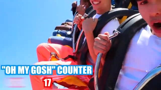 Riding the World's Scariest Rollercoasters! (Катание на самых страшных американских горках в мире!) смотреть онлайн